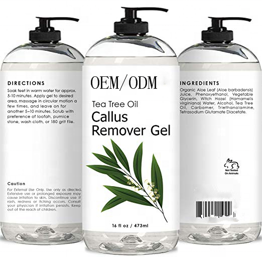 OEM/ODM Tea Tree Oil Callus Moisturizes Hydrates Callus Remover