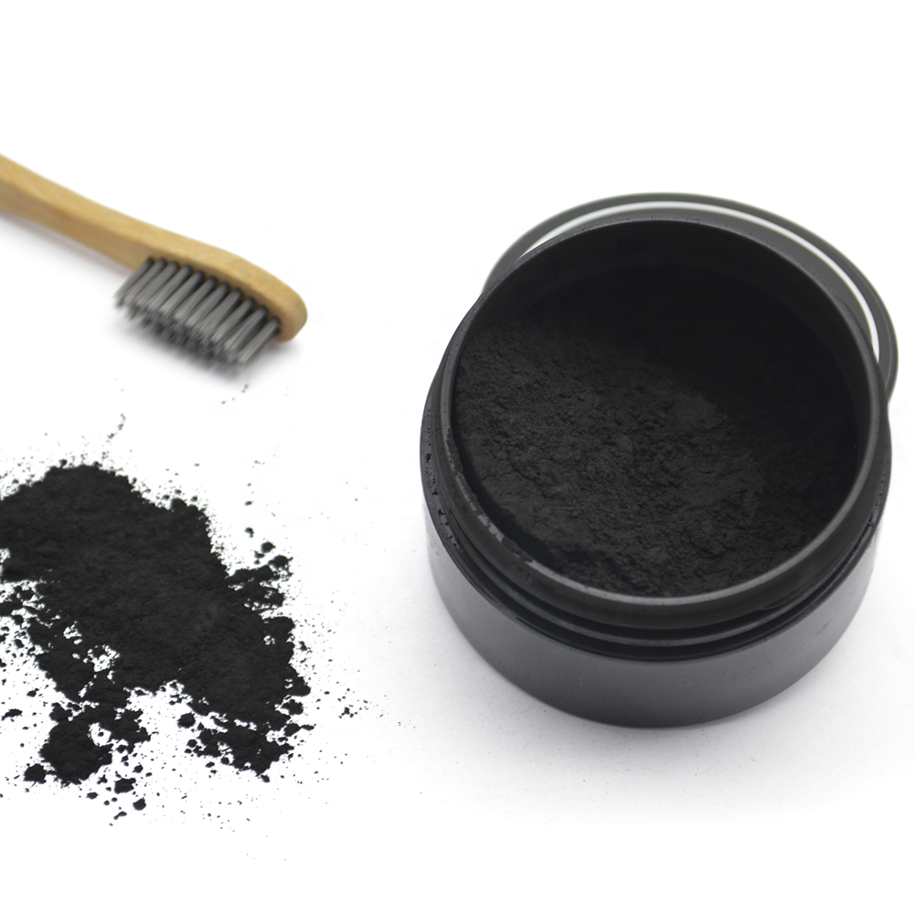 Private Label Natural Coconut Shell Teeth Whitening Powder Activated Carbon Whitening Teeth Powder