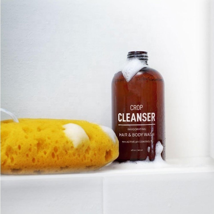 Private Label Natural Deep Cleansing Moisturizing Skin Face Herbal Cleanser Hand Soap And Body Wash