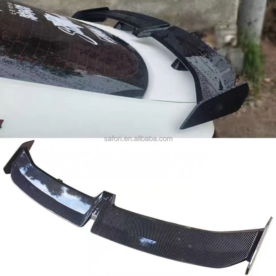 2022 New Other Car accessories carbon fiber Universal roof spoiler trunk spoiler ABS plastic GT Wing Spoiler