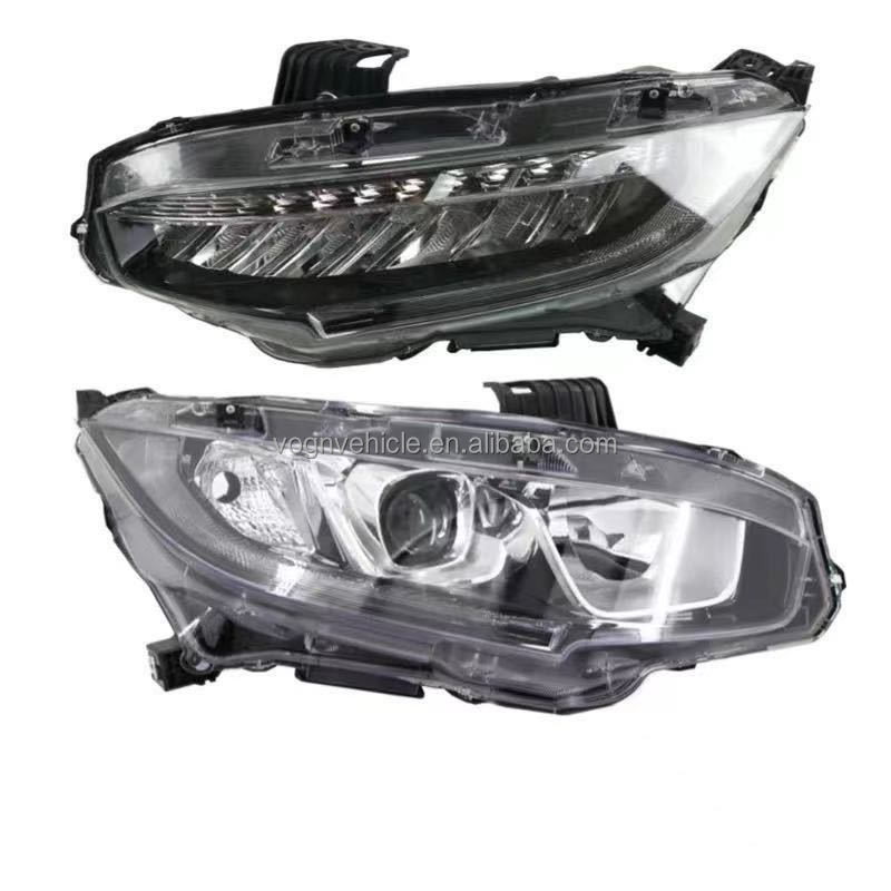 33150TBAA01 New Car body parts front lamp headlight head light headlamp for honda civic headlight 2015 2016 2017 2018