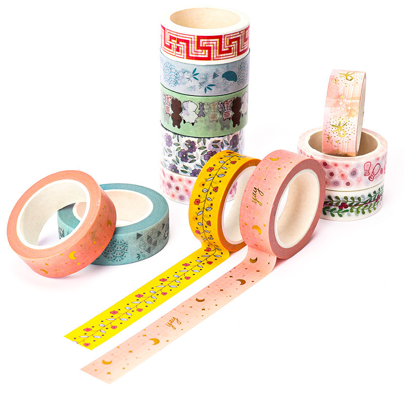 Vograce Custom Washi Tape Printing Waterproof Girl Japanese Cartoon Anime Decoration Washi Tape