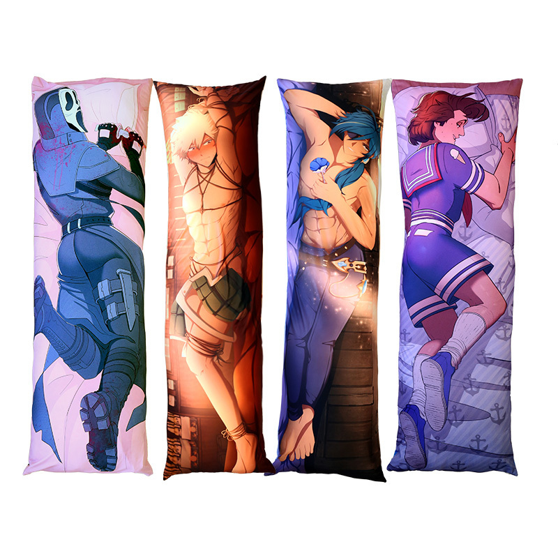 Vograce Wholesale Custom Male Anime Body Pillow Dakimakura With Pillow Inner Cotton