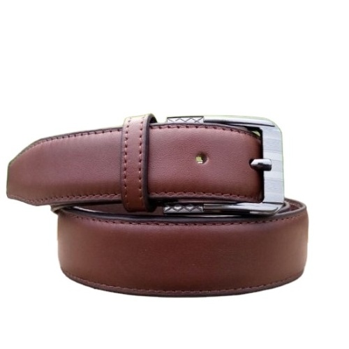 Premium Export Quality Formal Plain Dark Brown Leather Belt For Men Belt Genuine Leather Belts from Pakistan