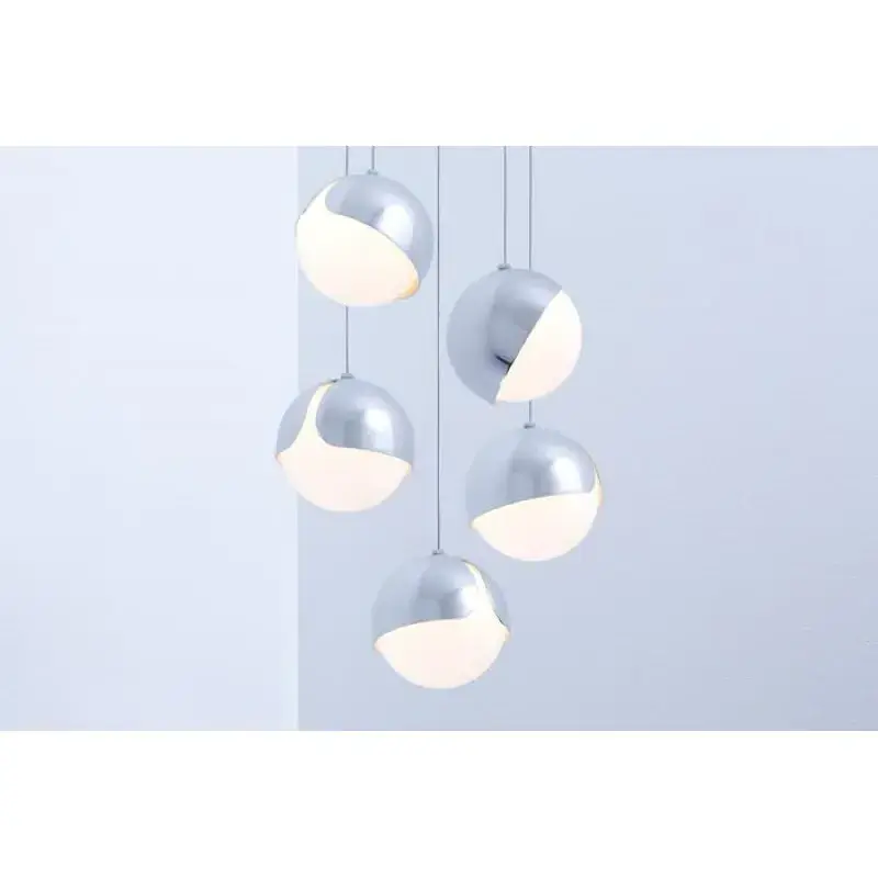 Metal LED pendant Lighting Interior Hanging Lights Modern Pendant Lamp Glass Ball Living Room Fixtures