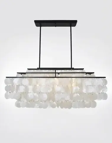 New Products shell chandelier lights modern luxury chandria lights indoor lighting fixtures