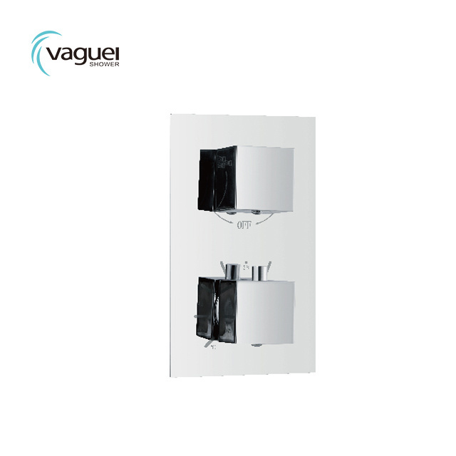 Vaguel 4 way function shower diverter valve concealed bath shower mixer