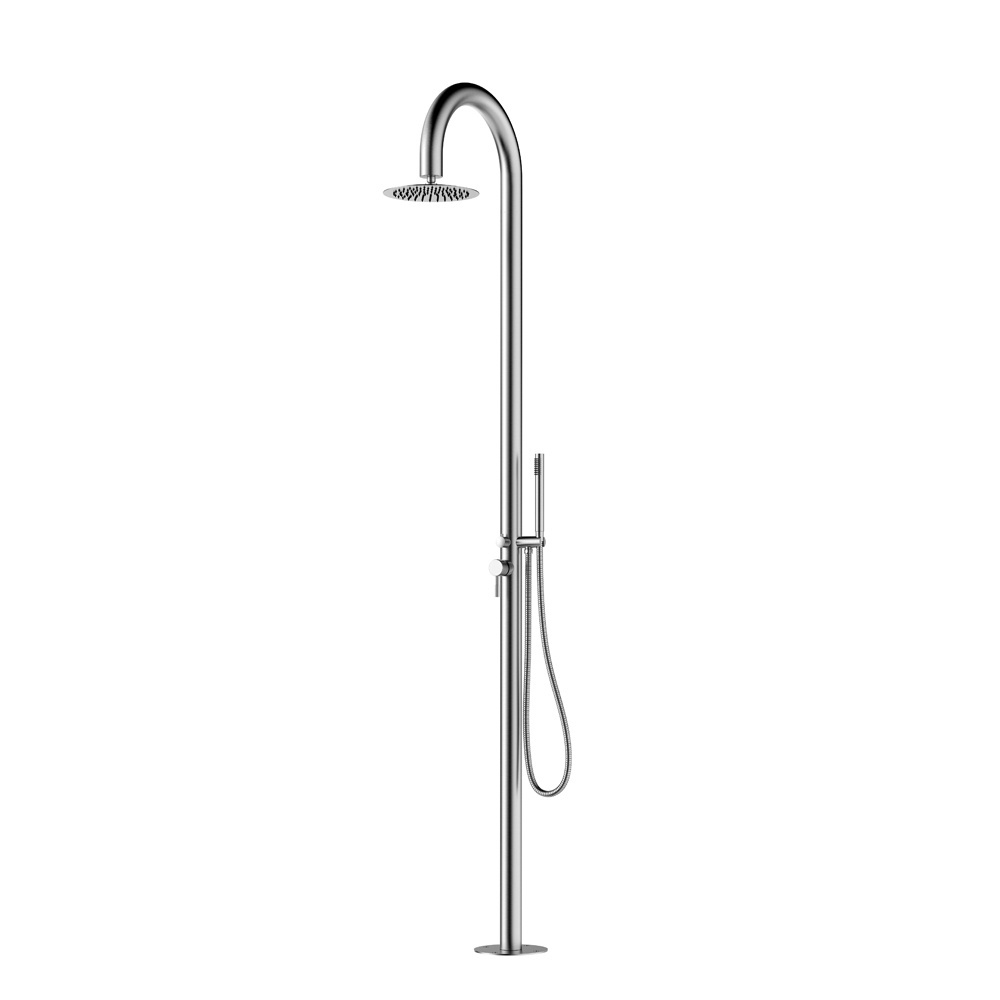 Vaguel Economic Stainless Steel Beach Shower Column Outdoor Shower for Swimming Pool and Garden