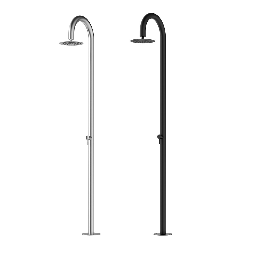 Vaguel Economic Stainless Steel Beach Shower Column Outdoor Shower for Swimming Pool and Garden