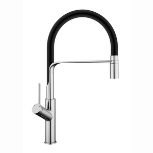 Vaguel High Quality Commercial Single Hole Pull Down Sink Mixer Tap Smart Touch Kitchen Silicone Faucet