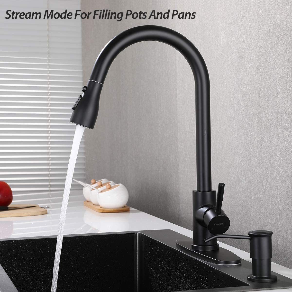 Vaguel vintage brass commercial oil rubbed bronze pull out kitchen sink faucet spa faucet