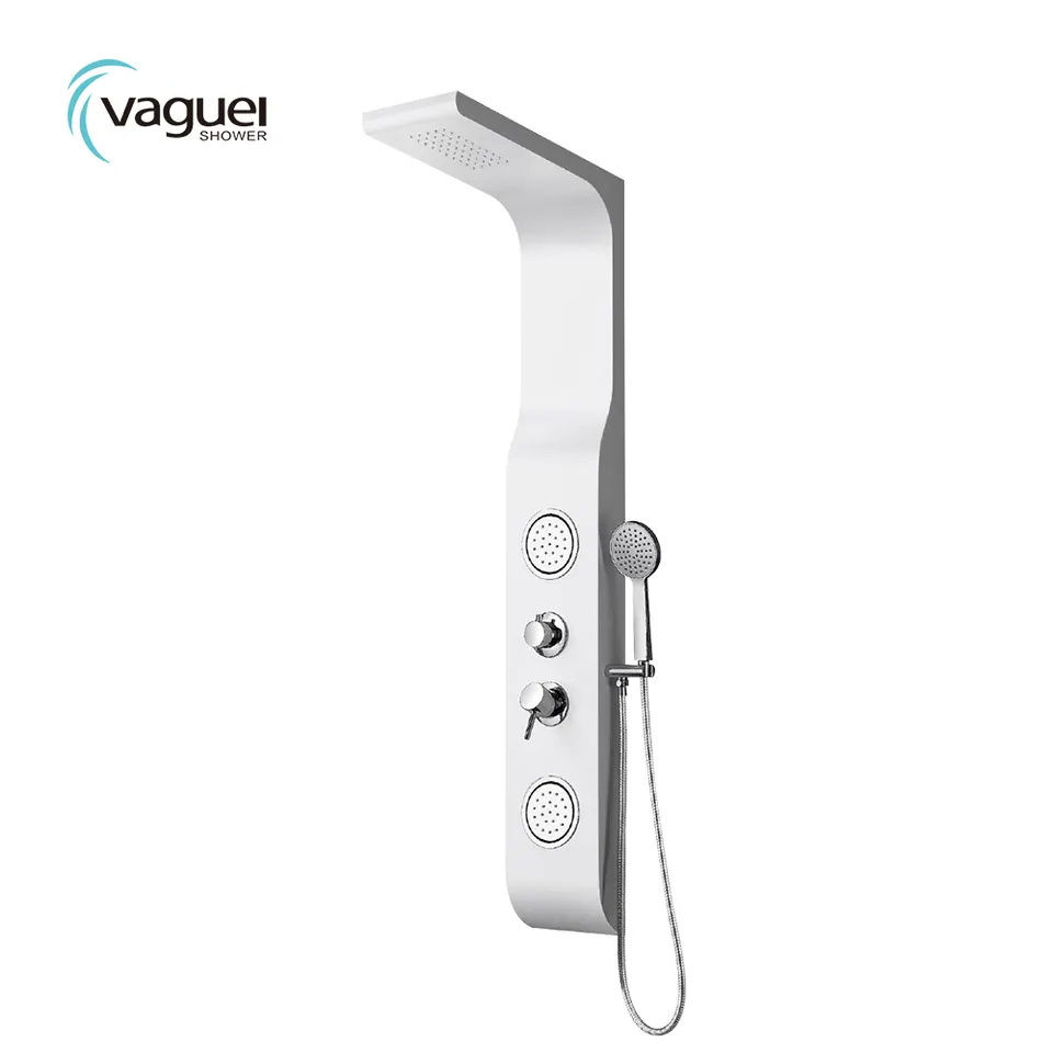 Vaguel Rain bath wall mounted plastic Acrylic ABS concealed shower panel