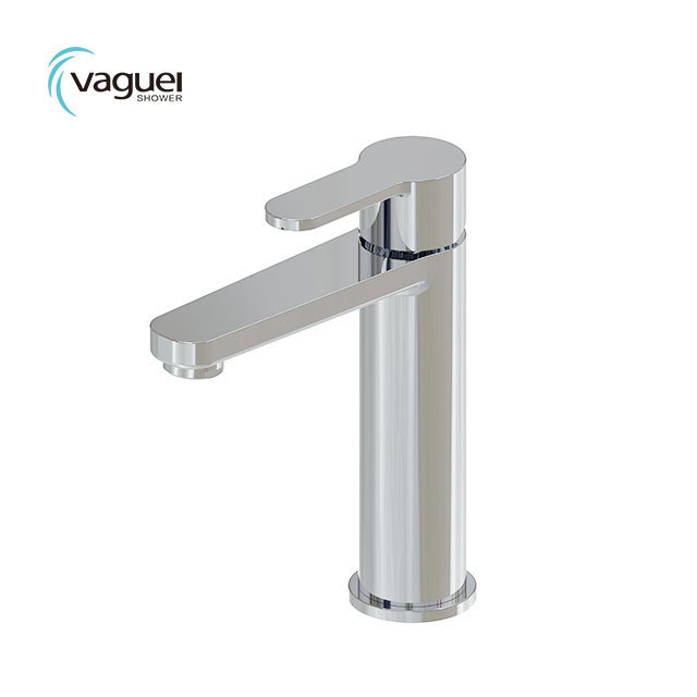 Deck Mounted Mixer Brass Single Handle Bathroom Faucets Wash Single Hole Basin Faucet