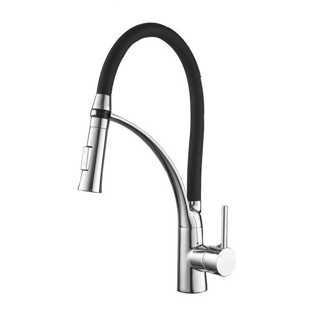 Vaguel cupc Single Handle  double flexible hose kitchen faucet