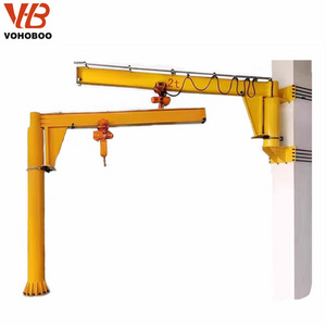 5 Ton 10Ton Industrial Use Jib Crane Price Drawing Design With Derricking Jibs