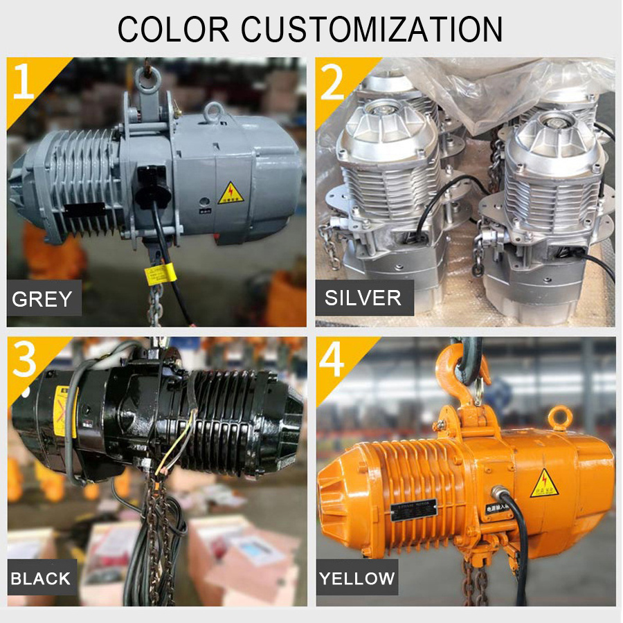 Good price overhead crane used Electric Chain Hoist 0.5t-50t