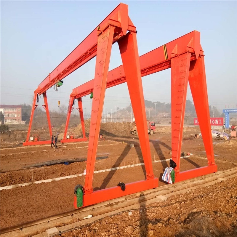 Rail Type Single Double Beam Gantry Crane from 1 ton to 20 ton Capacity Hot Sale