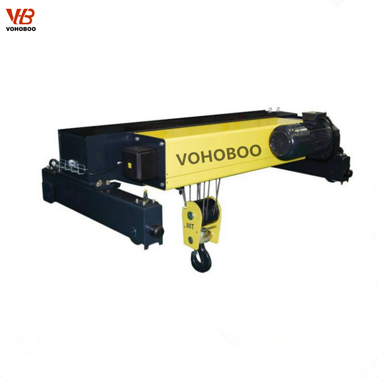 5 Ton European Design Electric Wire Rope Lifting Overhead Crane Hoist Hot Product 2019 Provided 380V 50HZ 3 Phase or Customized