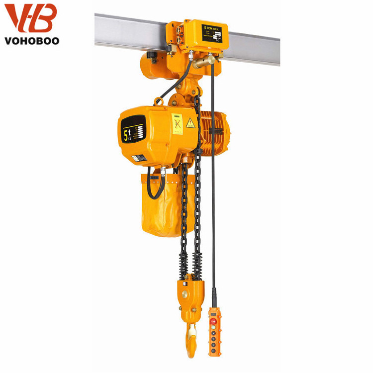 Swing arm small electric pulley system rope 500kg electric chain hoist