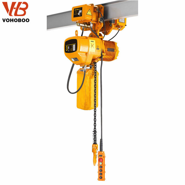 Swing arm small electric pulley system rope 500kg electric chain hoist