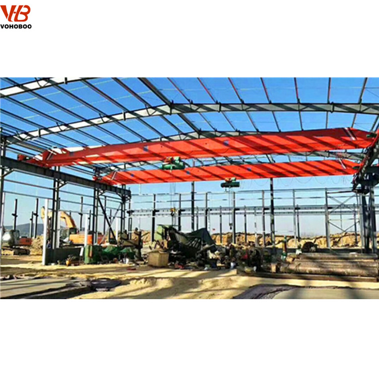 Popular customized specifications bridge crane 1 2 3 5 10 ton single girder overhead crane price for sale