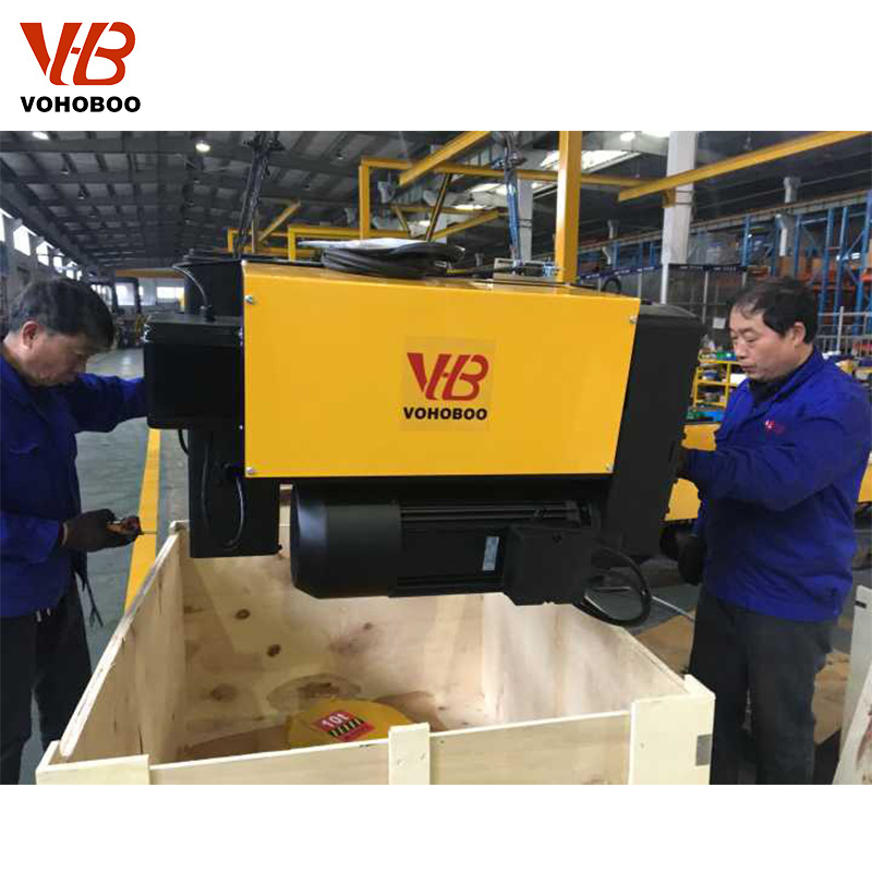 Electric Wire Rope Hoist Winch European Provided 125 Construction Hoist 380v-690v 50HZ/60HZ 3 Phase Chinese Top Brand Motors