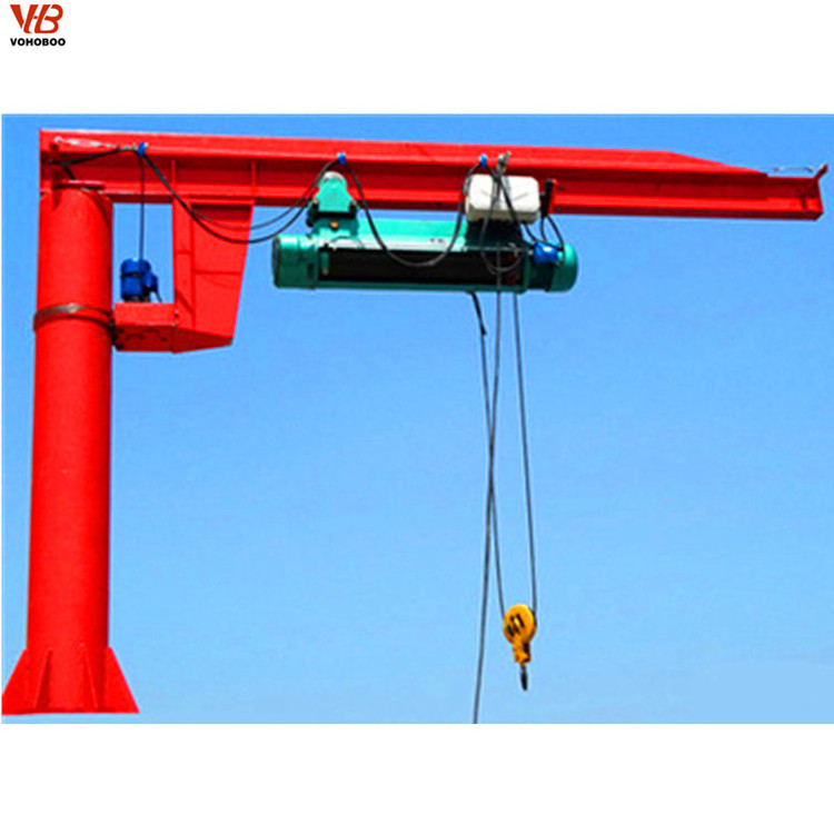 180 360 Rotating Degree 125kg 250kg 500kg 1ton 5 ton 7.5ton Cantilever Forklift Mini Jib crane with swing arm