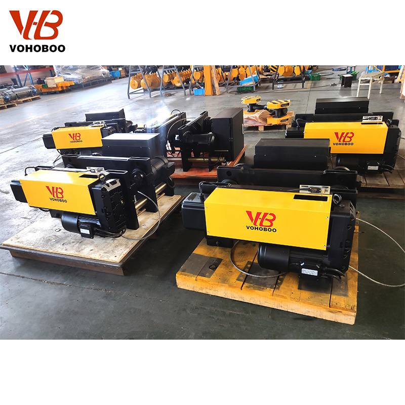 5 Ton European Design Electric Wire Rope Lifting Overhead Crane Hoist Hot Product 2019 Provided 380V 50HZ 3 Phase or Customized