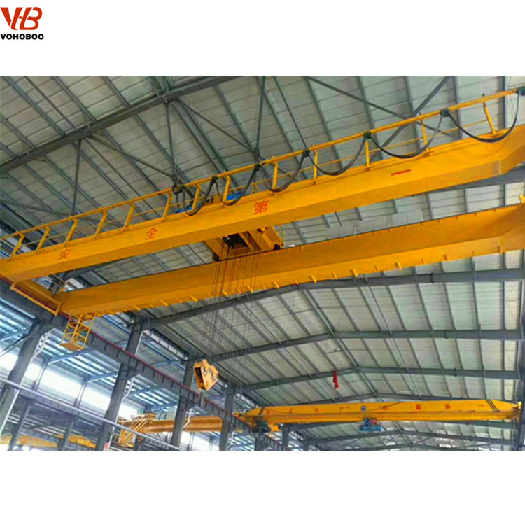 Free standing fine quality bridge crane foundry fem standard overhead crane