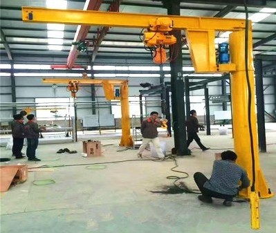 180 360 Rotating Degree 125kg 250kg 500kg 1ton 5 ton 7.5ton Cantilever Forklift Mini Jib crane with swing arm