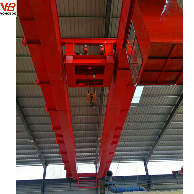 Free standing fine quality bridge crane foundry fem standard overhead crane