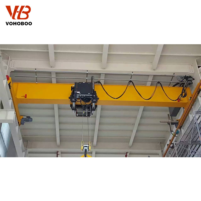 Customized professional 2 ton 5 ton European overhead crane with hoist for workshop