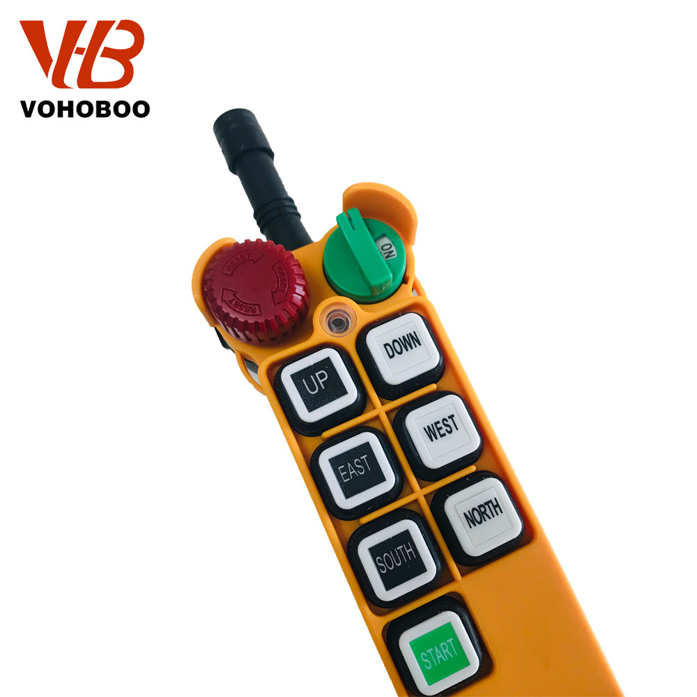 High Performance Universal Industrial Wireless Radio Remote Control F24-6D for Overhead Crane Gantry Crane