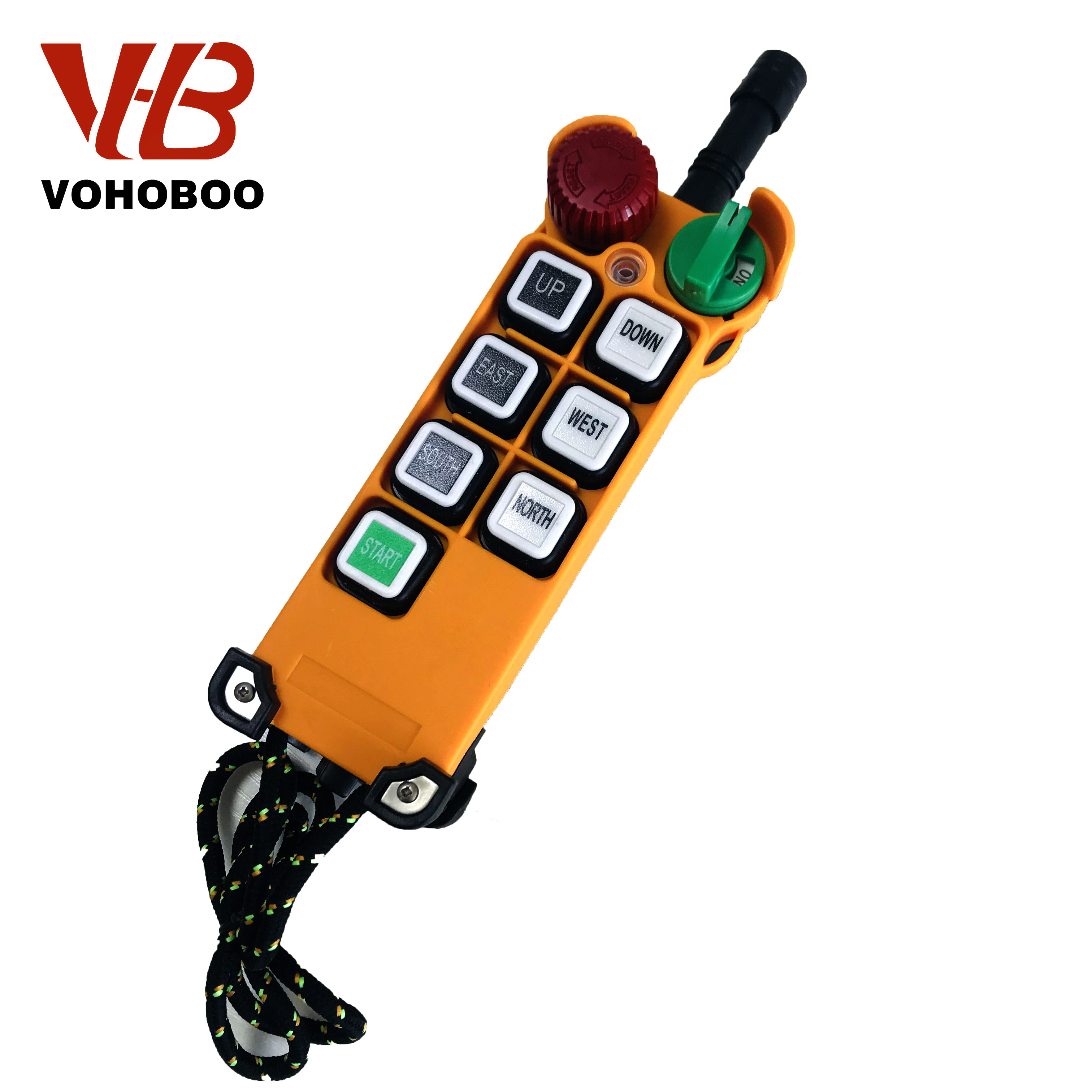 High Performance Universal Industrial Wireless Radio Remote Control F24-6D for Overhead Crane Gantry Crane