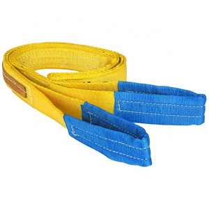 Heavy duty soft polyester lifting round slings Endless slings Customized Round 10 Ton Web Sling belt