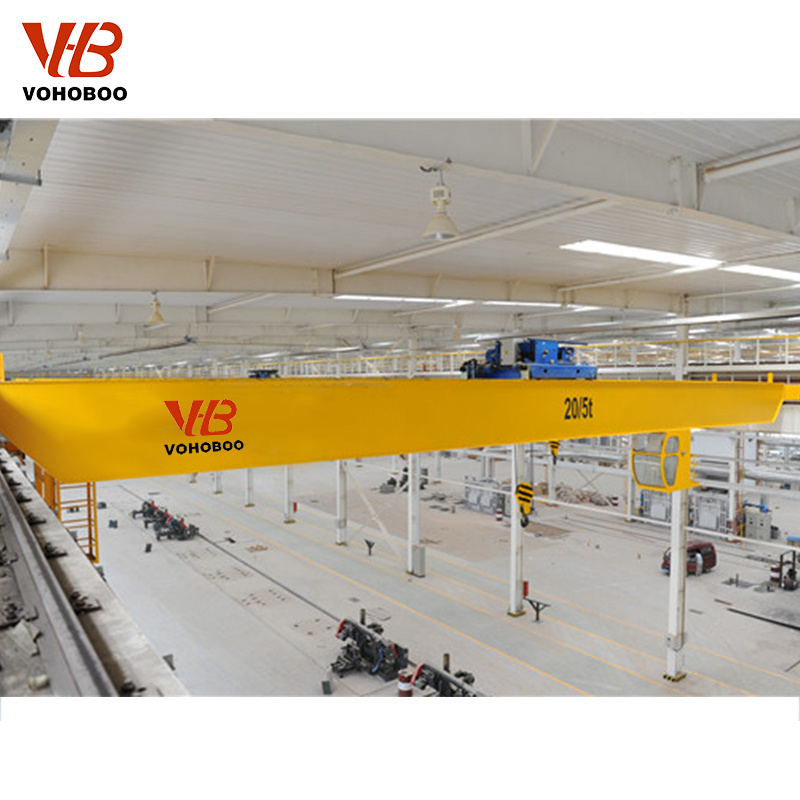 Customized professional 2 ton 5 ton European overhead crane with hoist for workshop