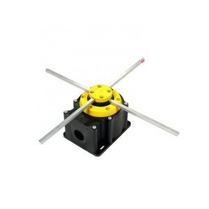 Crane electric hoist 2 speeds stay put crosshead rods lever rotating 20mm rotary head limit switch