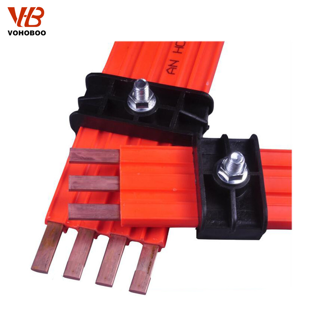 Top quality single pole current collector for high tro reel aluminum crane busbar conductor line