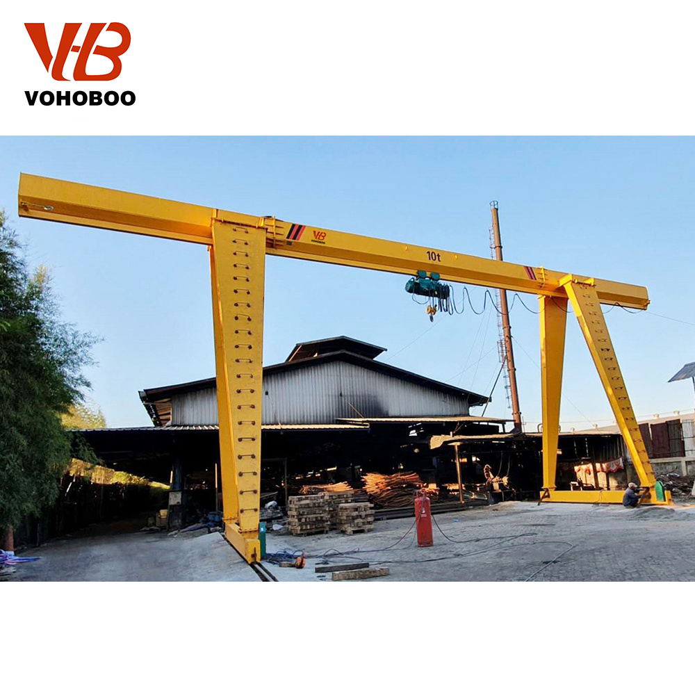 Hot Sale Single Girder Beam Double Girder 2 ton 5 ton 10 ton 20 ton Mobile Gantry Crane for workshop