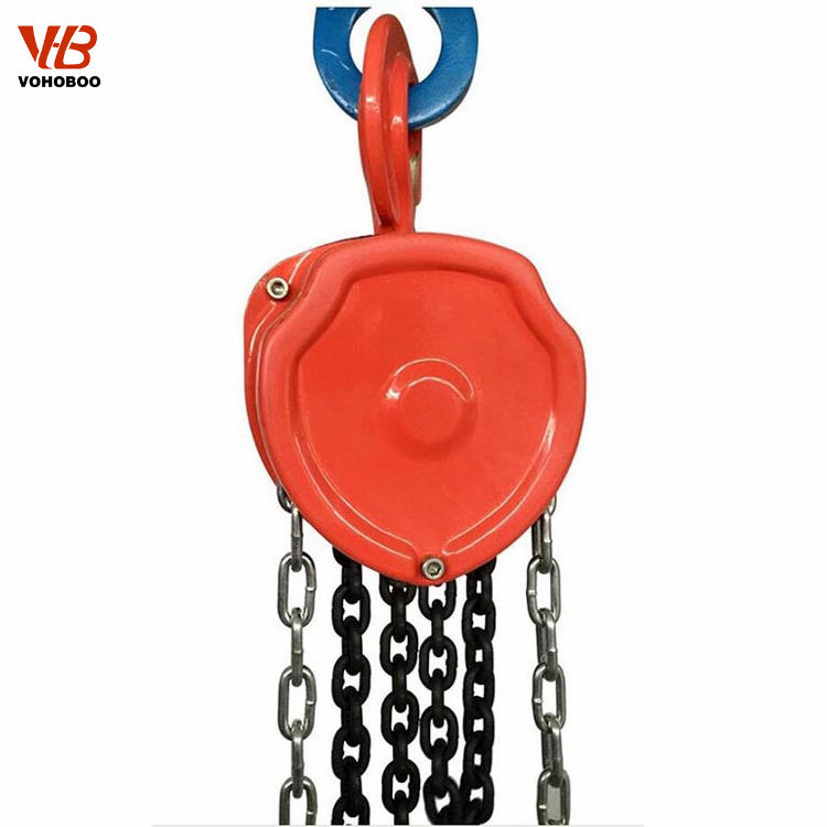 Chain Block Hoist Manual Chain Hoist 3m/10t Hand Chain Lifting Hoist Large Capacity 3ton 5ton 10ton Customized Provided G80