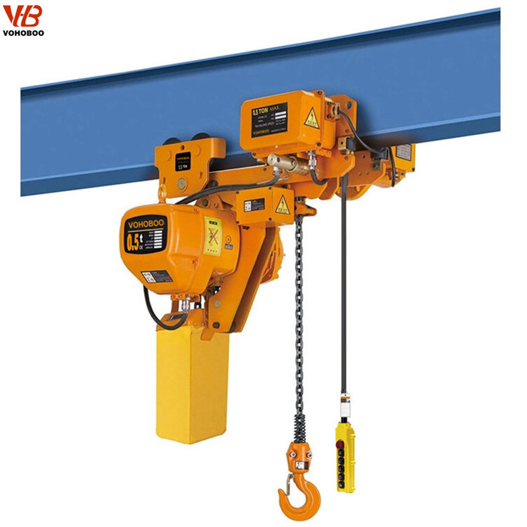 0.5 ton construction elevator electric chain hoist / tower marine crane hoist motor 2t