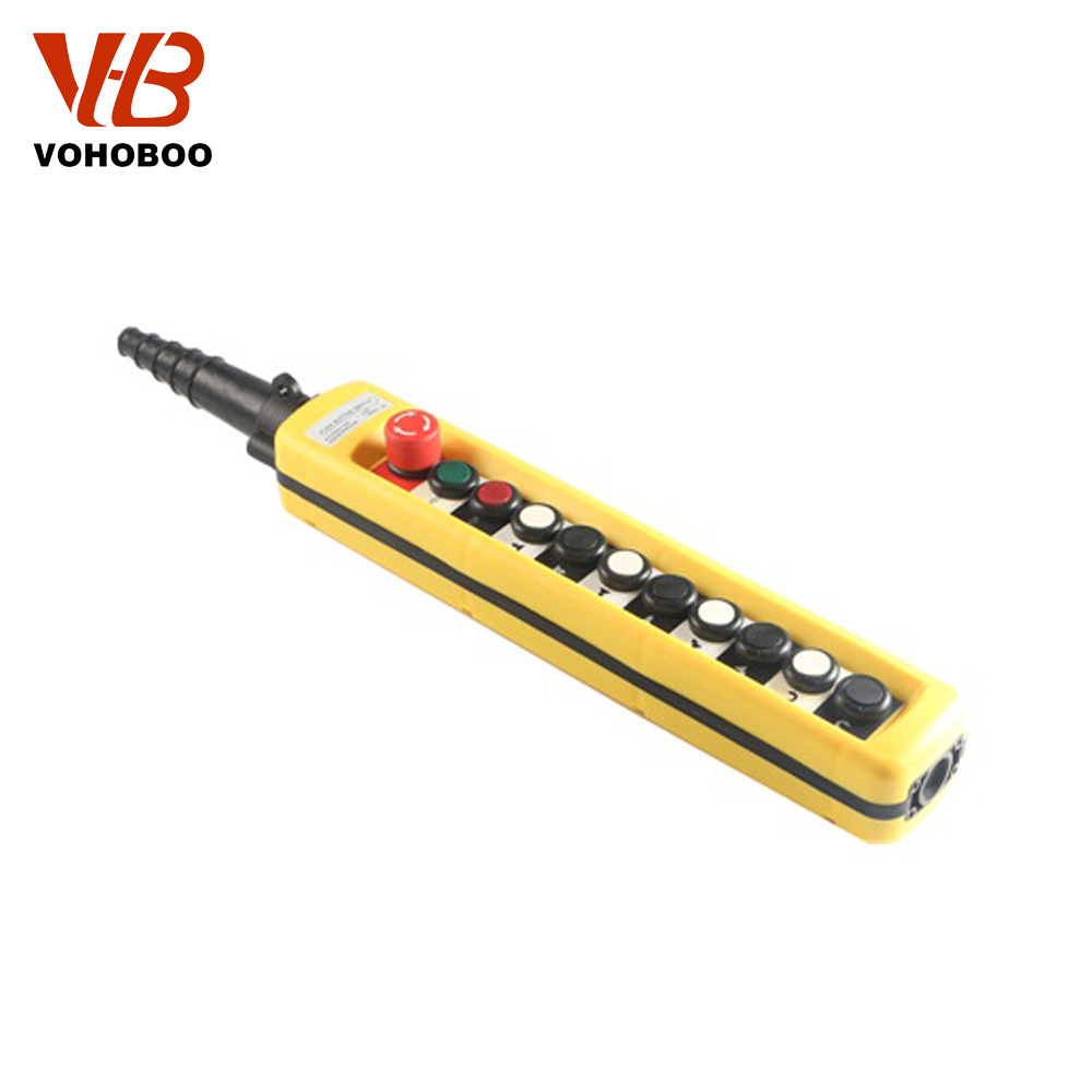 Waterproof crane remotes control button hoist remote switch crane pendants for in Industry