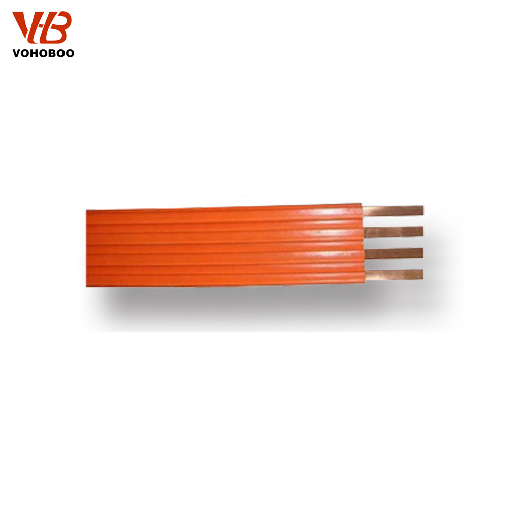 Top quality single pole current collector for high tro reel aluminum crane busbar conductor line