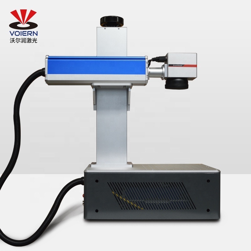 Widely used laser printing machine on metal portable fiber laser marking machine Raycus laser device