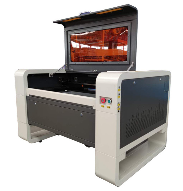 6090 co2  Laser engraving machine for wood/bottle keyboard/ glass bottle fabric laser cutting machine hot sell