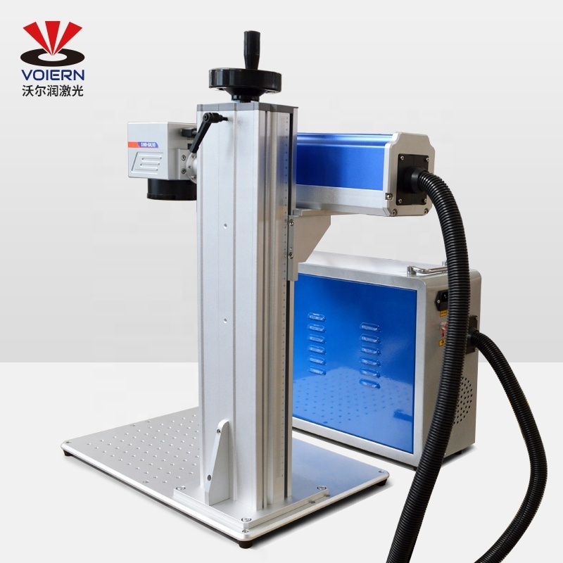 Widely used laser printing machine on metal portable fiber laser marking machine Raycus laser device