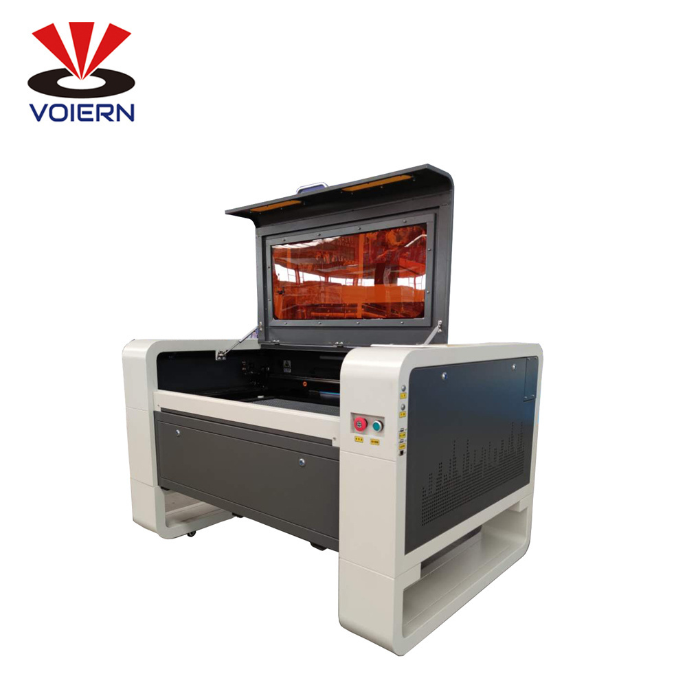 6090 co2  Laser engraving machine for wood/bottle keyboard/ glass bottle fabric laser cutting machine hot sell