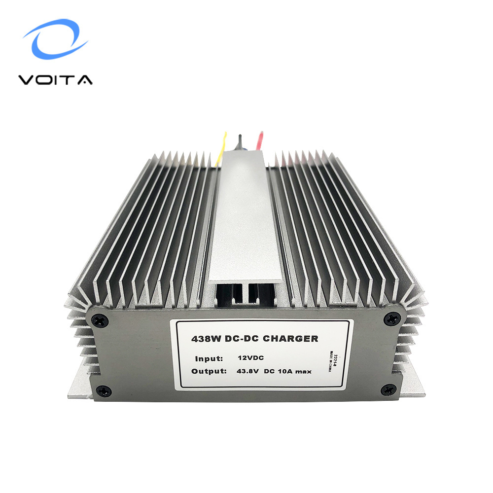 Good quality b2b lithium battery charger 12v to 43.8v dc-dc charger