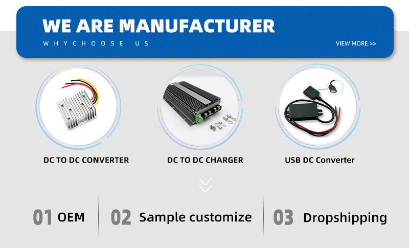 Voita 12V B2B battery to battery SOLAR DC TO DC charger lead acid Lithium battery charger with LCD Display