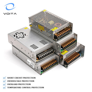 VOITA 110V 220V AC DC Transformer 5V 12V 24V 36V 48V Switching Power Supply 1A 2A 3A 5A 8A 10A 20A 30A 40A 50A SMPS for LED CCTV